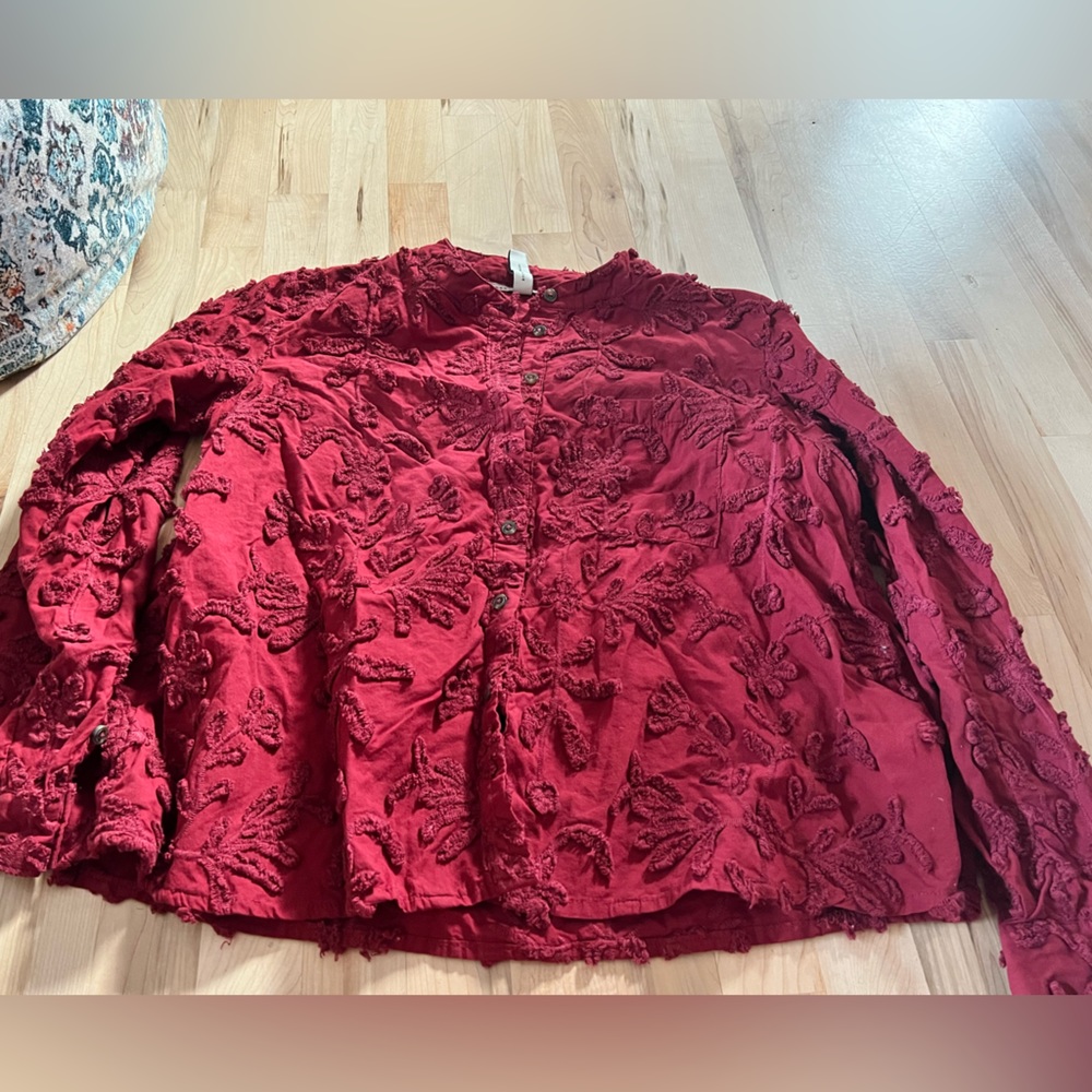 Pilcro blouse from Anthropologie